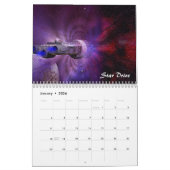 Mural Calendrier de la science-fiction (Jan 2026)