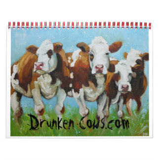 Mural Calendrier de la vache