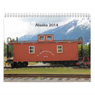 Mural Calendrier de l'Alaska 2014
