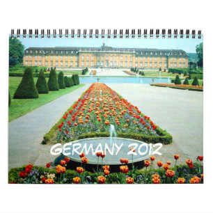 Mural Calendrier de l'Allemagne 2012