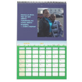 Mural Calendrier de l'amour" 2011 "de famille (Mar 2027)