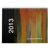 Mural Calendrier de l'art 2013 d'aquarelle (Protection)
