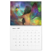 Mural Calendrier de l'art de guérison 2014 (Mar 2027)