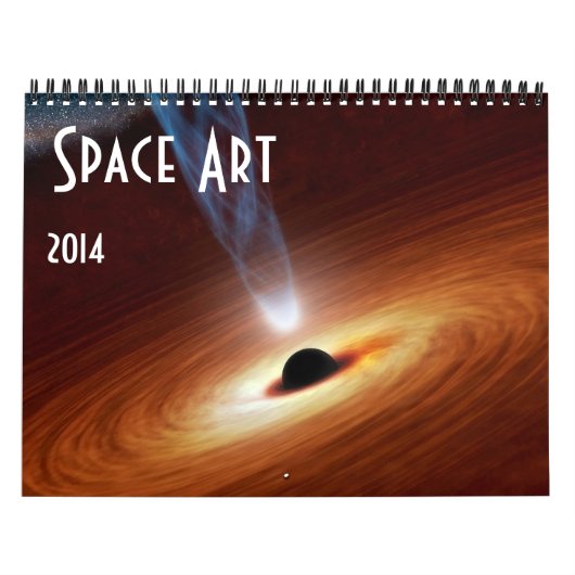 Mural Calendrier de l'art spatial 2014 Astronomie (Protection)