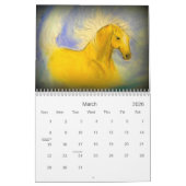 Mural Calendrier "de l'artiste peu intellectuel (Mar 2026)