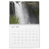 Mural Calendrier de lavage d'état (Mar 2026)