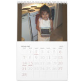 Mural Calendrier de Le family (Feb 2027)
