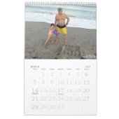 Mural Calendrier de Le family (Mar 2027)