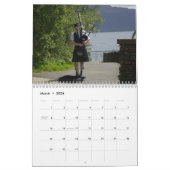 Mural Calendrier de l'Ecosse 2014 (Mar 2026)