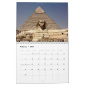 Mural Calendrier de l'Egypte 2014 (Feb 2027)