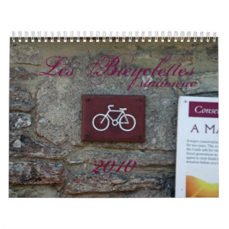 Mural Calendrier de Les Bicyclettes 2010