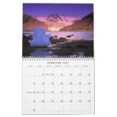 Mural Calendrier de lever de soleil (Feb 2027)