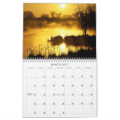 Mural Calendrier de lever de soleil (Mar 2027)