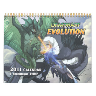Mural Calendrier de l'évolution DragonArt