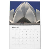Mural calendrier de l'Inde 2011 (Mar 2027)