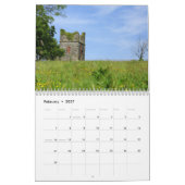 Mural Calendrier de l'Irlande (Feb 2027)