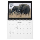 Mural Calendrier de l'Odyssée tanzanienne (Feb 2027)