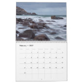 Mural Calendrier de Lofoten Norvège (Feb 2027)