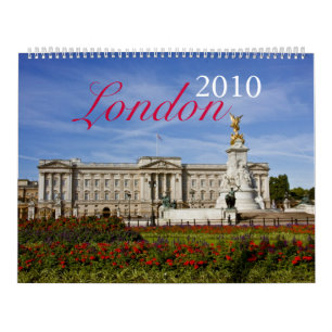 Mural Calendrier de Londres 2010