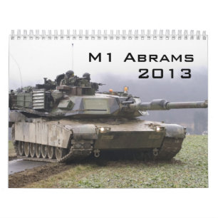 Mural Calendrier de M1 Abrams