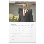 Mural Calendrier de M. et de Mme Quattlebaum 2011 (Feb 2027)