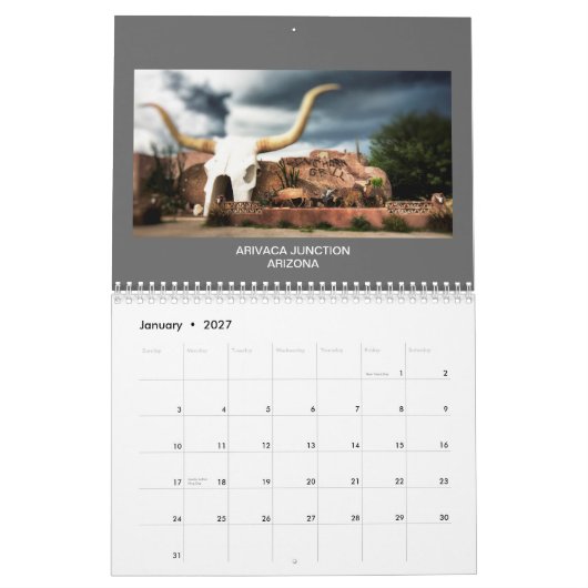 Mural Calendrier de Mac Tippins Photoworks 2015 (Jan 2027)