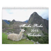 Mural Calendrier de Machu Picchu Pérou 2015 (Protection)