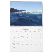 Mural Calendrier de Maui (Feb 2027)
