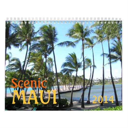 Mural Calendrier de Maui Hawaii (Protection)