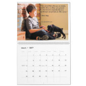 Mural Calendrier de Meme de dobermann (Mar 2027)