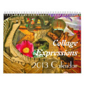 Mural Calendrier de mois des expressions -12 de collage (Protection)