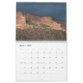 Mural Calendrier de monument national du Colorado (Mar 2027)