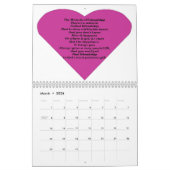 Mural Calendrier de motivation 2011 (Mar 2026)