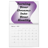 Mural Calendrier de motivation 2011 (Feb 2027)