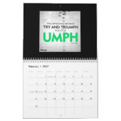 Mural Calendrier de motivation 2014 (Feb 2027)