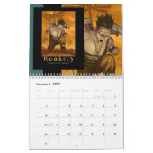 Mural Calendrier de motivation d'affiche (Jan 2027)