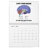 Mural Calendrier de mots et d'énonciations 20XX d'humour (Mar 2026)