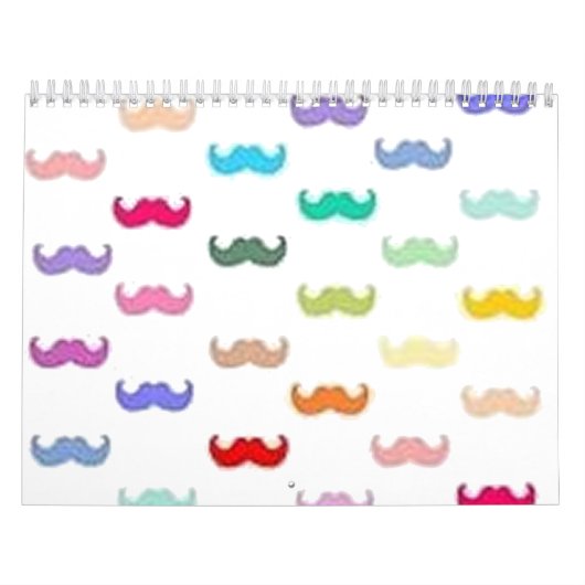 Mural calendrier de moustache (Protection)