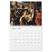 Mural Calendrier de nativité (Feb 2027)