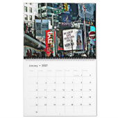 Mural Calendrier de New York (Jan 2027)