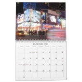 Mural Calendrier de New York City (Feb 2027)