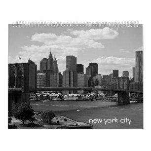 Mural calendrier de New York City