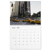 Mural calendrier de New York City (Mar 2027)