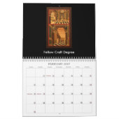 Mural Calendrier de panneau de chevalet de (Feb 2027)