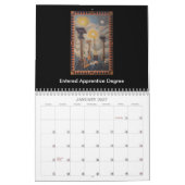 Mural Calendrier de panneau de chevalet de (Jan 2027)