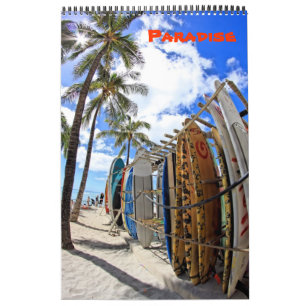 Mural Calendrier de paradis