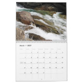 Mural Calendrier de parc national de mont Rainier (Mar 2027)