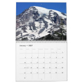 Mural Calendrier de parc national de mont Rainier (Jan 2027)