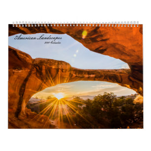 Mural Calendrier de paysage