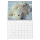Mural Calendrier de photographie d'ours (Jan 2027)
